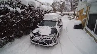 Erie PA Winter Storm Emergency 2017 Drone Video 4k