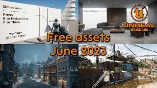 Unreal Engine free assets June 2023