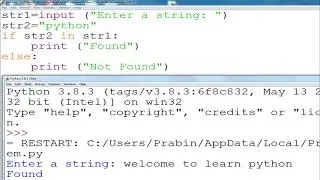 Python - Membership Operators | TNSCERT