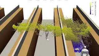 Как короновирус распространяется при кашле в помещениях и супермаркетах