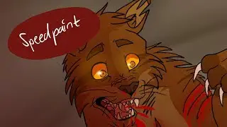 GORE WARNING | Tigerstar's Death | Warrior Cats | Speedpaint