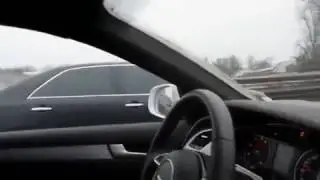 Audi A6 vs Toyota Camry на прямой