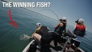 Catching the WINNING Fish! (Lake Erie Junior Bass Fishing Tournament 2024)