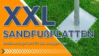 XXL Standfußplatten