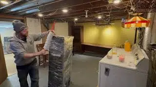 Basement Fireplace # Let's Tape It
