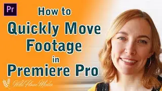 How to QUICKLY MOVE FOOTAGE Around in Adobe Premiere Pro