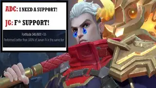 Wild Rift: JARVAN SUPPORT?! OMG REPORT IM AFK