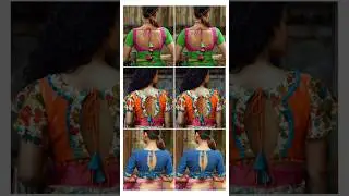 Beautiful Back Neck Blouse Designs//Designer Blouse Designs//Blouse ki Design