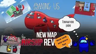 Among us new map gameplay airship map