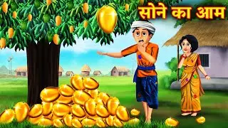 गरीब और जादूई सोने के आम। हिंदी कहानियां। poor man story। story in Hindi। moral story