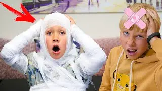 О НЕТ, что СЛУЧИЛИЛОСЬ с Сережей? Веселое видео Family kids