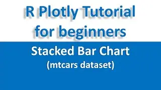 R Plotly Tutorial | Stacked Bar Chart | Plotly in R