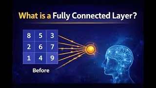 Fully Connected Layer Explained (Dense Layer in Neural Networks)