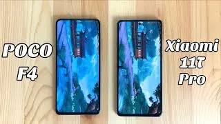 POCO F4 vs Xiaomi 11T Pro Antutu Test, The Battle!
