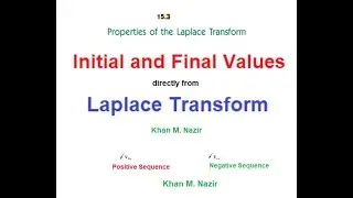 Initial & Final Values || Laplace Transform ||  Example 15.7 || Practice Problem 15.7 || ENA 15.3