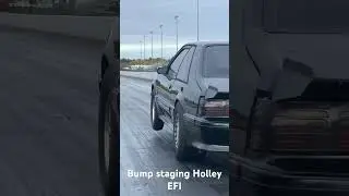 Turbo Foxbody making a clean run #holleyefi #foxbody #turbo #streetcar #boosted