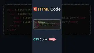 3D Rotation Button on Hover in HTML and CSS #html #css #javascript #webdevelopment