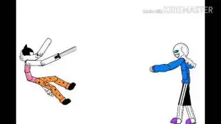Санс слетел с катушик рисуем мультфильм 2