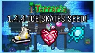Terraria 1.4.4 Ice Skates + Heart Crystal seed! (UPDATE!)