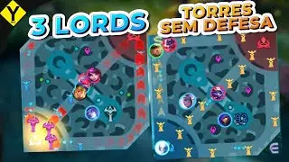 AGORA SERÃO 3 LORDS E TODAS TORRES COM OURO!   PATCH NOTES SERVIDOR AVANÇADO