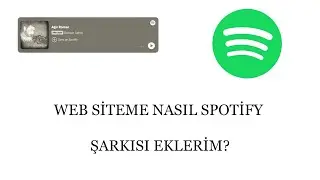 Web siteye spotify şarkısı koyma