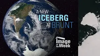 A New Iceberg at Brunt (Image of the Week)