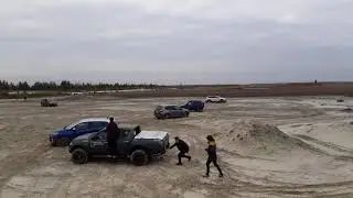 Kodiaq off-road в песке