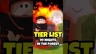 *NEW* ALL CLASSES TIER LIST In 99 Nights In The Forest PART 2, Taming Update, Tips, Ranking 