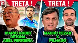 Mário Gobbi DETONA Abel Ferreira | A TRETA entre Mauro Cezar e Thiago Asmar na Jovem Pan