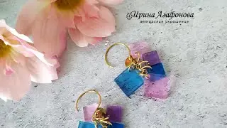 Флешмоб "Современное украшение по-быстрому" #авторскиеукрашения #украшенияизэпоксиднойсмолы