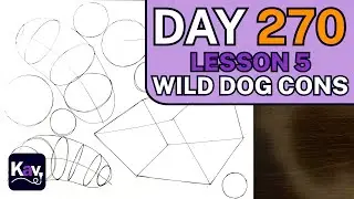 Draw With Me! Wild Dog Construction 2, Pt. 1 | Day 270