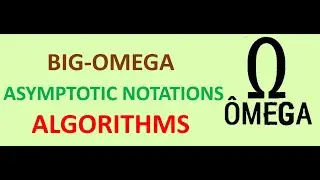 Big-Omega | Asymptotic Notations | Analysis of Algorithm #datastructures #bigoh #bigomega #theta