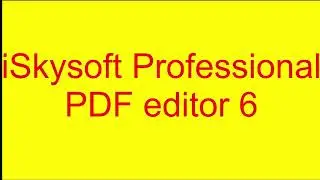 Isky pdf editor link 🔰