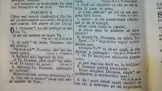 Psalmul 6 Biblia Cornilescu