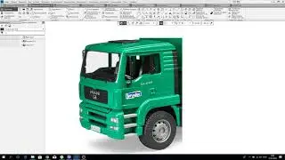 MAN TGX каркас модели.