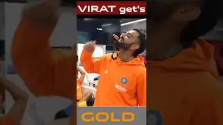 Virat gets gold in India vs Australia #viratkohli #worldcup