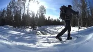Ад замерз. Лыжный поход до Адова озера 18-20 марта 2016. Ski tour to Hell lake, March 18-20, 2016.