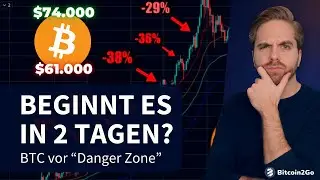 Vorsicht: Bitcoin 2 Tage vor "Danger-Zone"! Indikator zeigt Zyklus-Top, Solana & AI Coin Prognose