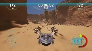 Someone remade Star Wars: Podracer... in Unreal Engine 4 (Free Download)