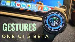 One UI Watch 5 Beta Update for Galaxy Watch 4 and 5! New Features + Universal Gestures (WEAR OS 4)