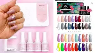 Testing Kiara Sky Gelly Tips Starter Kit Beetles Gel Polish 2020