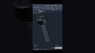 Allen Bolt in AutoCAD 3D 