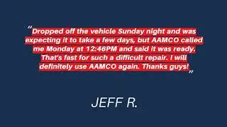 Aamco Transmissions & Total Care Reviews 864.277.3267