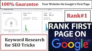 How To Find Keywords To Reach The First Page Of Google