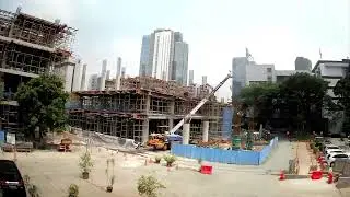 Proses Pembangunan Gedung  Highscope Internasional Timelapse