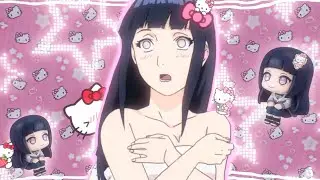Hinata Hyuga | Free preset ｢ Hello kitty ｣ 4K Edit