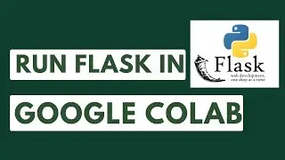 தமிழில்|How To Run Flask in Google Colab