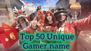 Top 50 Pubg & Freefire Username 2020🔥 | User name for Gamer