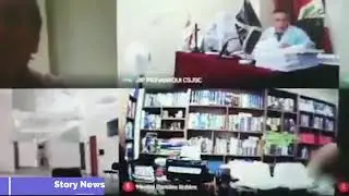 Lawyer is caught having SEX with 'a client' during Zoom call court hearing in Peru