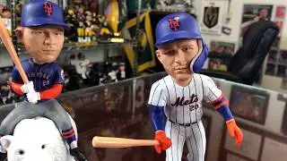 Pete Alonzo CLARKtoys Exclusive #/750 AND Polar Bear Pete Bobbleheads!
